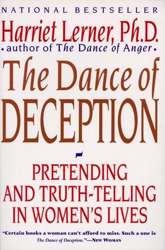 Boekomslag van The Dance of Deception (1993) door Harriet Lerner